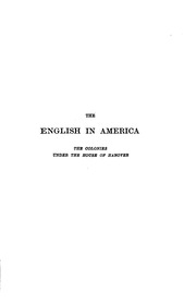 The English In America