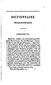 Dictionnaire Philosophique