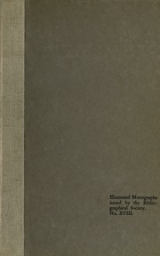 Fifteenth Century English Books; A Bibliography Of Books And Documents Printed In England And Of Books For The English Market Printed Abroad
