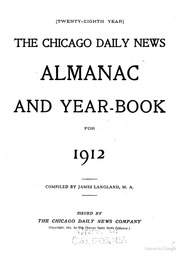 The Chicago Daily News Almanac And Yearbook