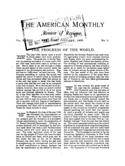 The American Monthly Review Of Reviews