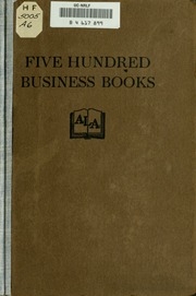 Five Hundred Business Books;