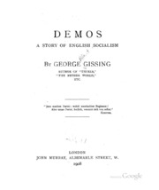 Demos; A Story Of English Socialism