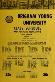 Class Schedule