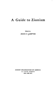 A Guide To Zionism