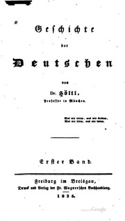 Geschichte Der Deutschen