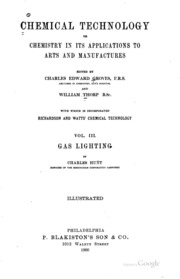Chemical Technology, Or, Chemistry In Its Applications To Arts And ...