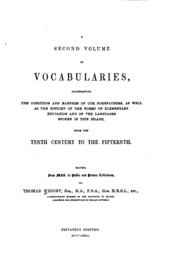 A Volume Of Vocabularies: Illustrating The Condition And Manners Of Our ...