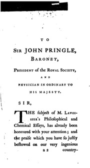 Essays, Physical And Chemical. Vol. I