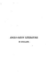 An Historical Sketch Of The Progress And Present State Of Anglo-saxon Literature In England