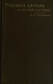 Froebel Letters;