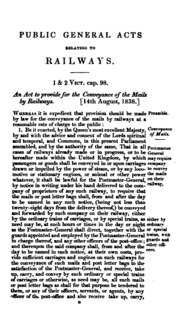 A Collection Of The Public General Acts For The Regulation Of Railways: Including The Companies ...