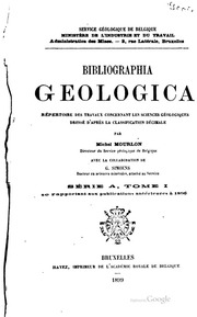 Bibliographia Geologica..