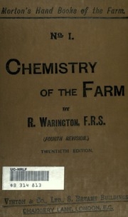 The Chemistry Of The Farm