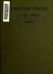 English Prose (1137-1890)