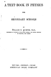 A Text-book In Physics For Secondary Schools