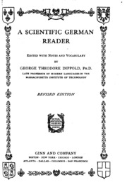 A Scientific German Reader