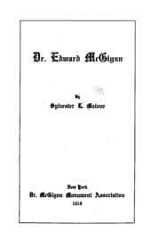 Dr. Edward Mcglynn