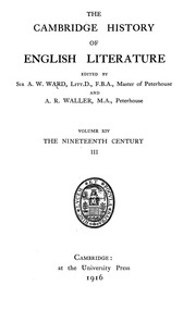 The Cambridge History Of English Literature