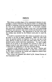 Federal Trade Commission Decisions