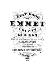 Plat Book Of Emmet County, Michigan