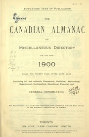 The Canadian Alamanac And Directory 1900