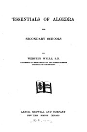 Essentials Of Algebra