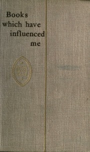 Books Which Have Influenced Me