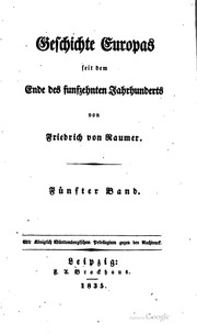 Geschichte Europas Seit Dem Ende Des Funfzehnten Jahrhunderts