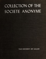Collection of the Societé Anonyme: Museum of Modern Art 1920