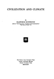 Civilization And Climate