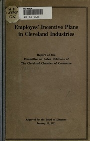 Employes' Incentive Plans In Cleveland Industries