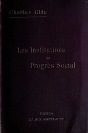 Économie sociale: les institutions de progrès social