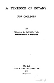 A Textbook Of Botany For Colleges