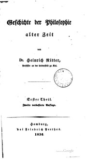 Geschichte der Philosophie