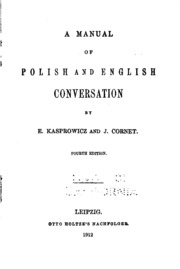 A Manual Of Polish And English Conversation