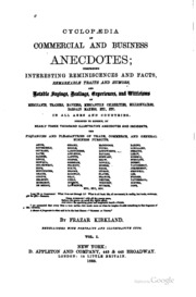 Cyclopædia of commercial and business anecdotes;