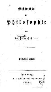 Geschichte der Philosophie