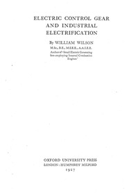 Electricity Control And Industrial Electrification