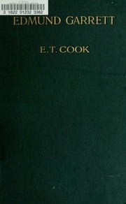 Edmund Garrett; A Memoir