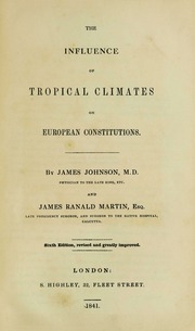 The Influence Of Tropical Climates On European Constitutions