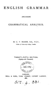 English Grammar