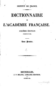Dictionnaire de l'Académie française