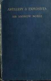 Artillery And Explosives;