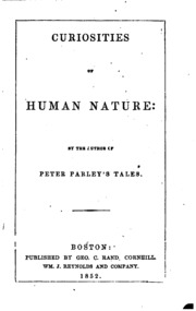 Curiosities Of Human Nature