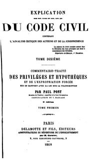 Explication théorique et pratique du Code Napoléon