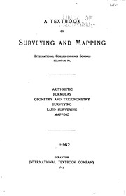 A Textbook On Surveying And Mapping