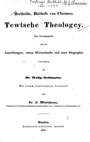 Bertholds, Bischofs Von Chiemsee Tewtsche Theologey