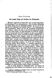 Die soziale frage im lichte der philosphie; vorlesungen vorlesungen über sozialphilosophie und ihre geschichte