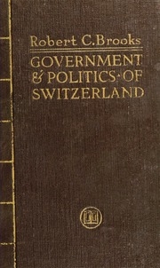 Government And Politics Of Switzerland